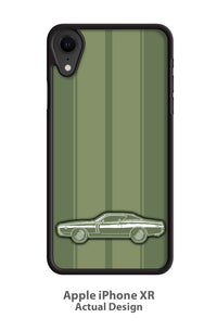 1971 Dodge Charger RT Hardtop Smartphone Case - Racing Stripes