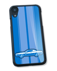 1971 Dodge Charger RT With Stripes Coupe Smartphone Case - Racing Stripes