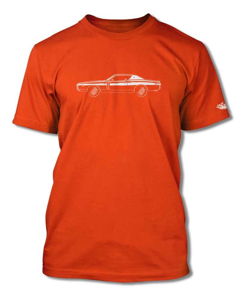 1971 Dodge Charger RT SE Hardtop T-Shirt - Men - Side View