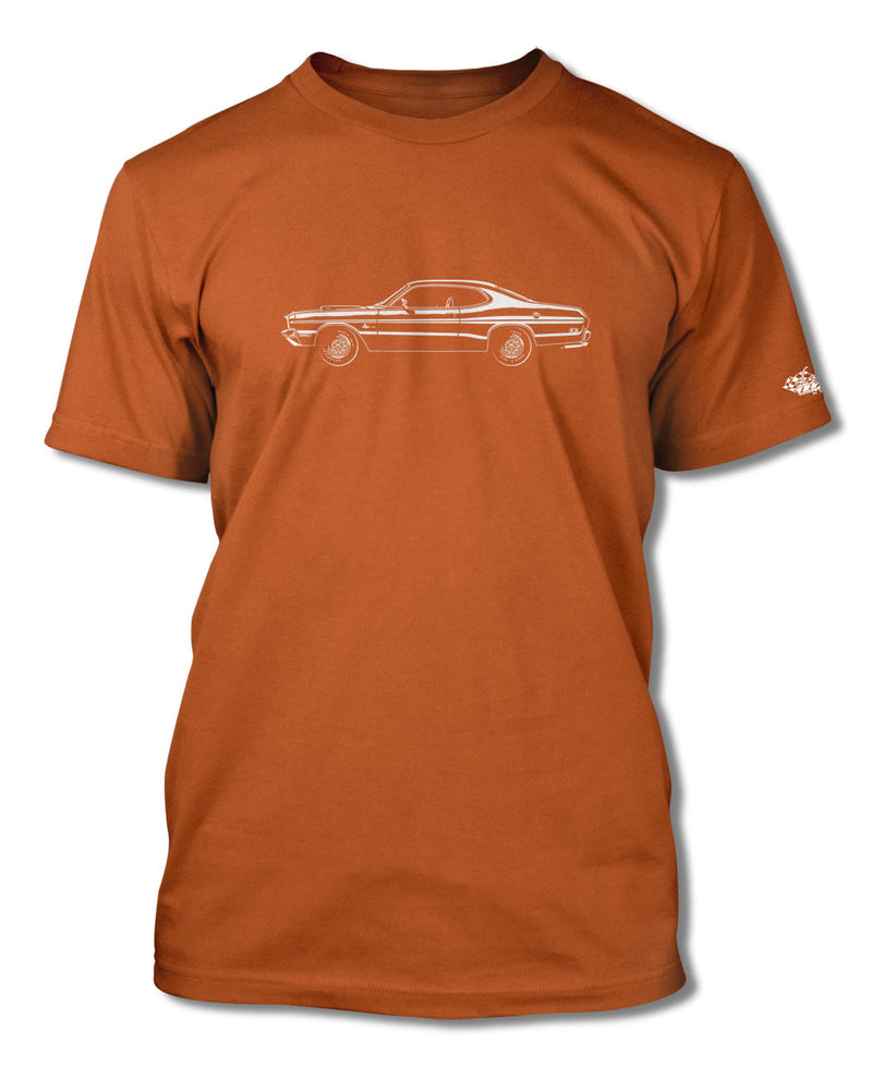 1971 Dodge Dart Demon Coupe T-Shirt - Men - Side View