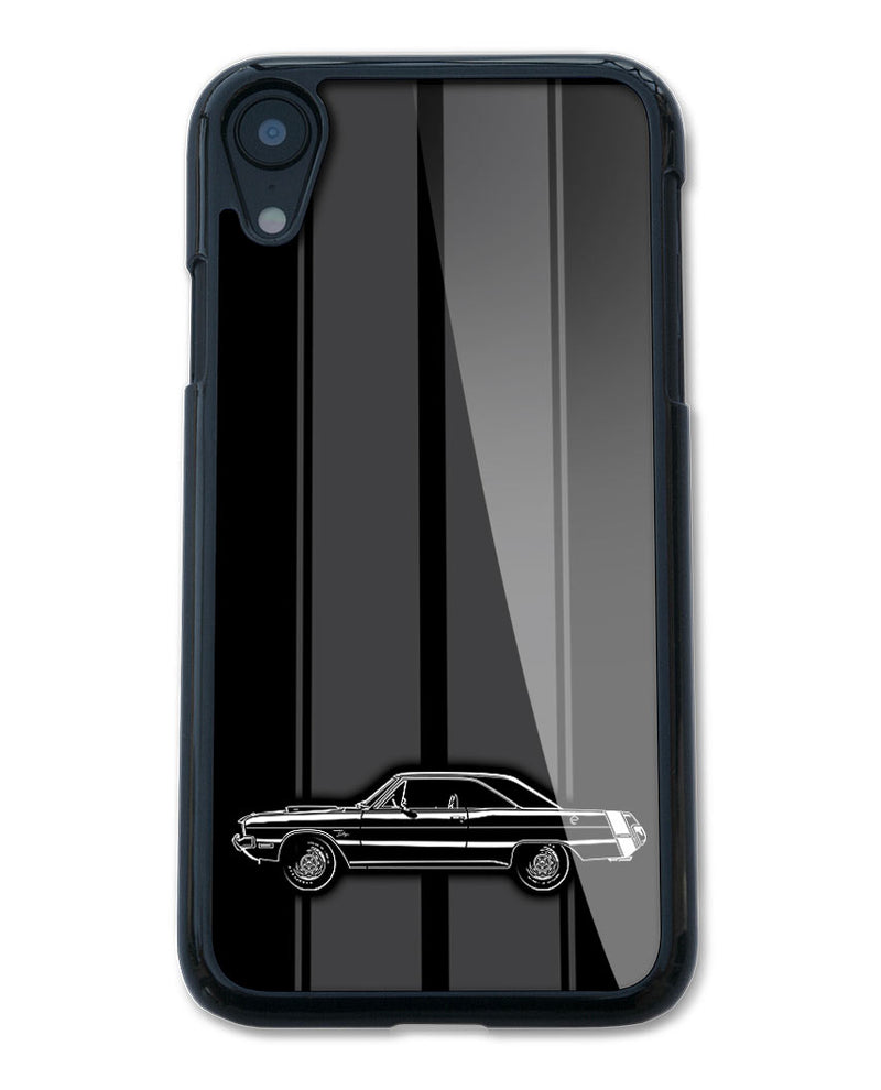 1971 Dodge Dart Swinger Hardtop Smartphone Case - Racing Stripes