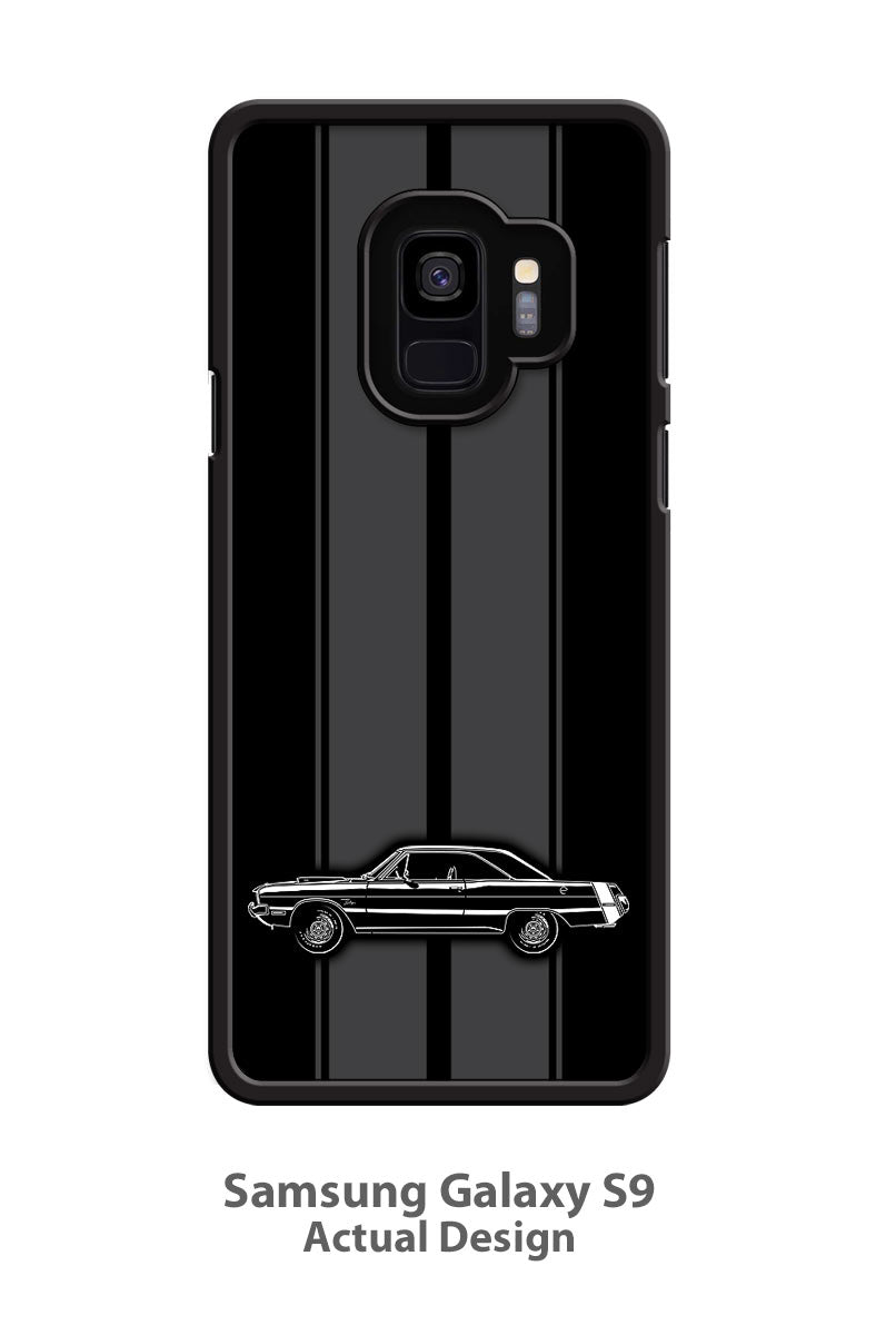 1971 Dodge Dart Swinger Hardtop Smartphone Case - Racing Stripes