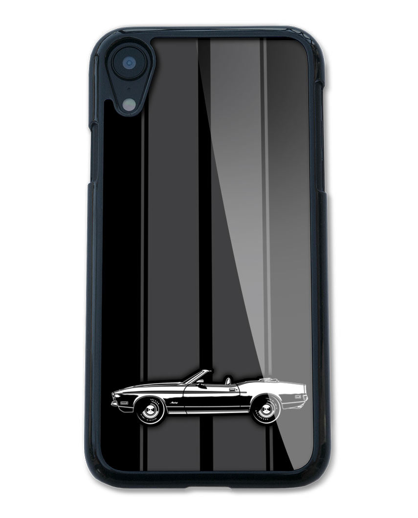 1971 Ford Mustang Sports Convertible Smartphone Case - Racing Stripes