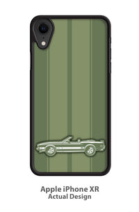 1973 Ford Mustang Mach 1 re-creation with Stripes Convertible Smartphone Case - Racing Stripes