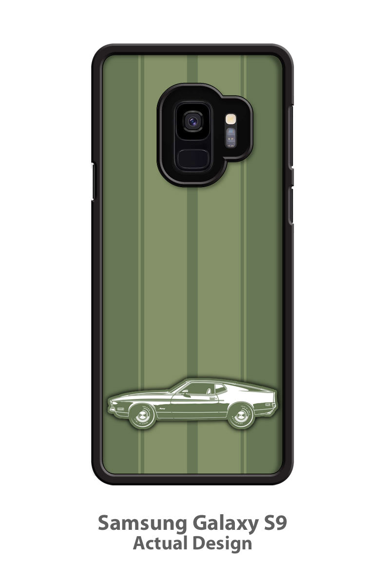 1971 Ford Mustang Sports Sportsroof Smartphone Case - Racing Stripes