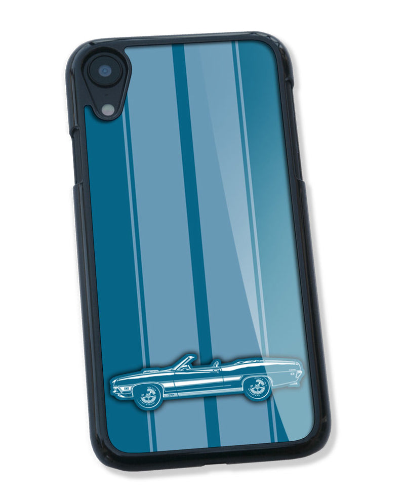 1971 Ford Torino GT Cobra jet Convertible with Stripes Smartphone Case - Racing Stripes