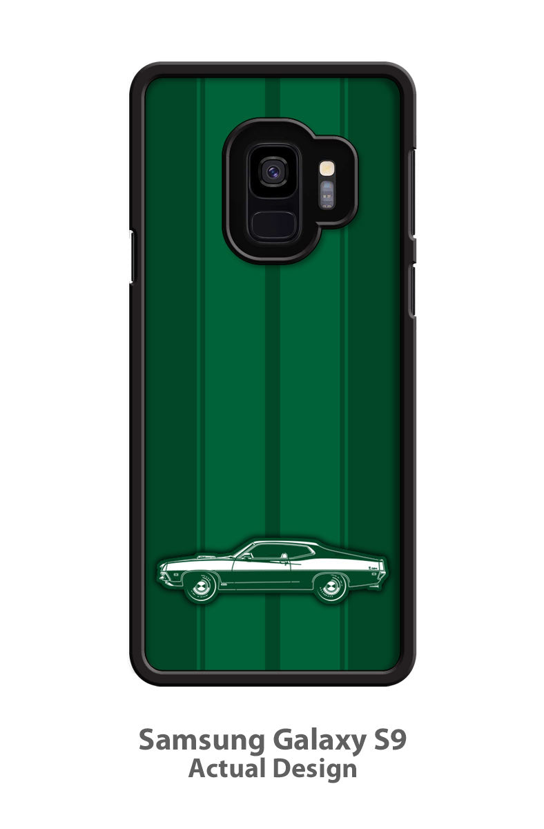 1971 Ford Torino Cobra Fastback Smartphone Case - Racing Stripes