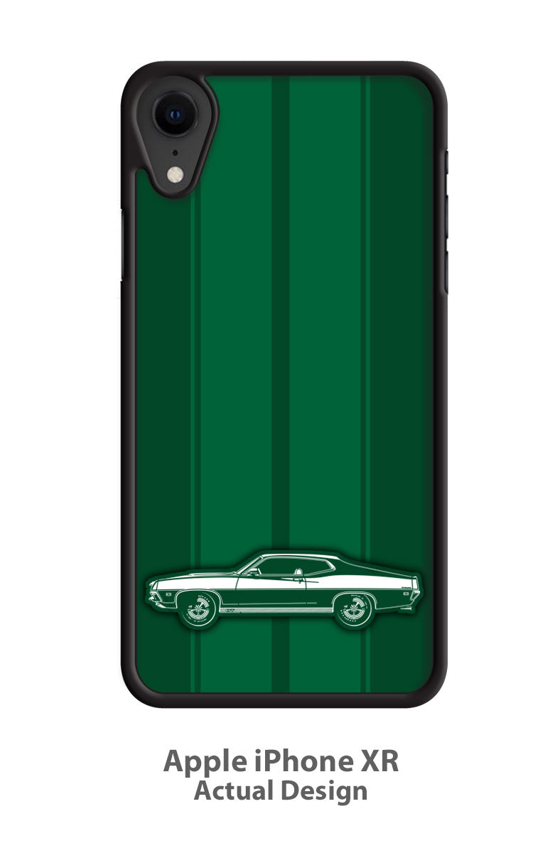1971 Ford Torino GT Fastback Smartphone Case - Racing Stripes