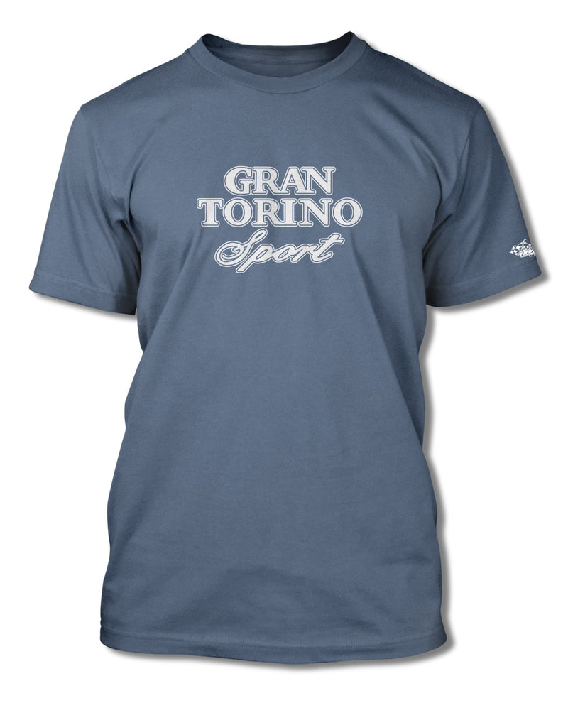 Ford Gran Torino Sport 1972 - 1975 Emblem T-Shirt - Men - Emblem