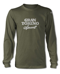 Ford Gran Torino Sport 1972 - 1975 Emblem T-Shirt - Long Sleeves - Emblem