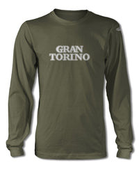 Ford Gran Torino 1972 - 1975 Emblem T-Shirt - Long Sleeves - Emblem