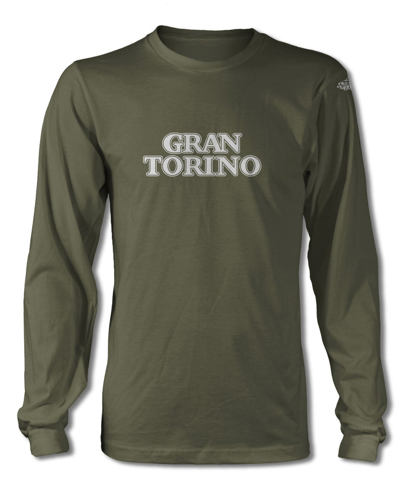 Ford Gran Torino 1972 - 1975 Emblem T-Shirt - Long Sleeves - Emblem