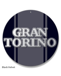 Ford Gran Torino 1972 - 1975 Emblem Round Aluminum Sign