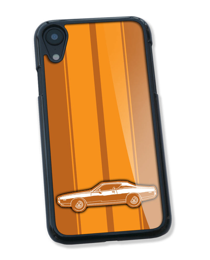 1972 Dodge Charger Base Coupe Smartphone Case - Racing Stripes