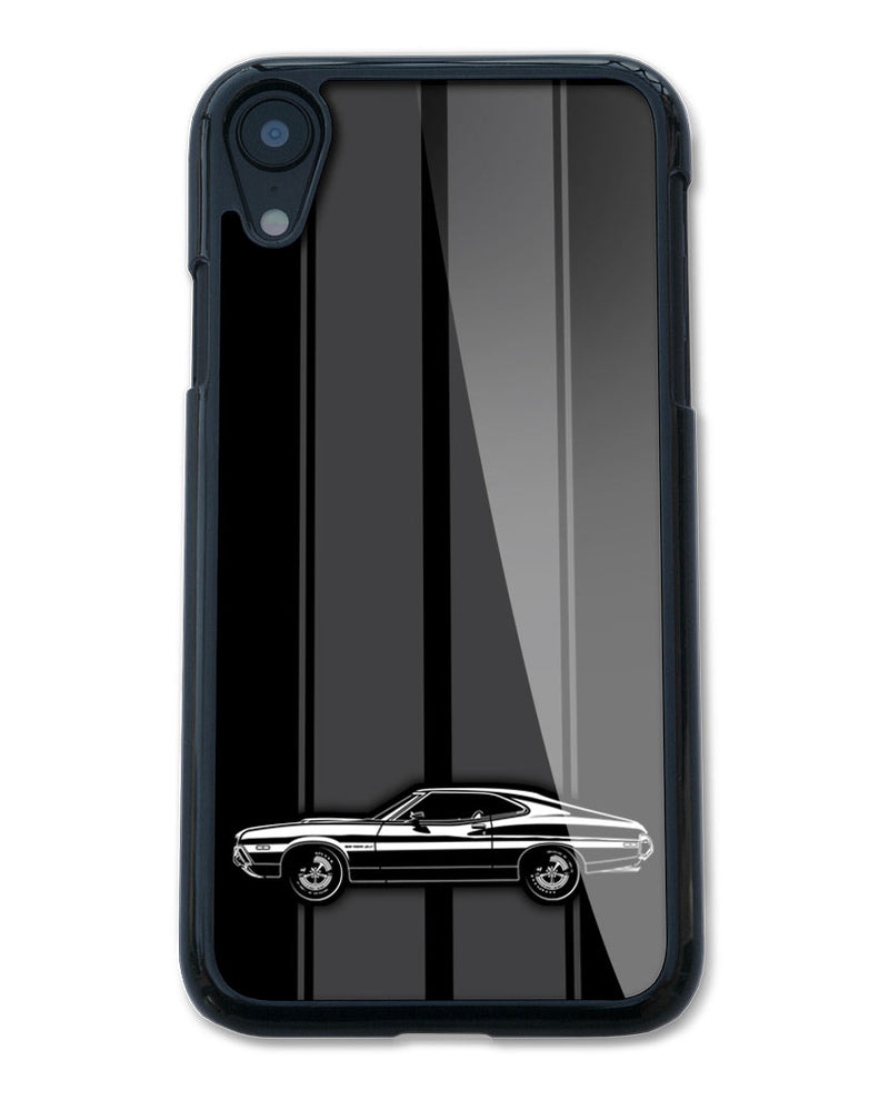 1972 Ford Gran Torino Sport Sportsroof with Stripes Smartphone Case - Racing Stripes