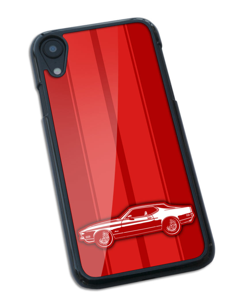 1972 Ford Mustang Sports Coupe Smartphone Case - Racing Stripes