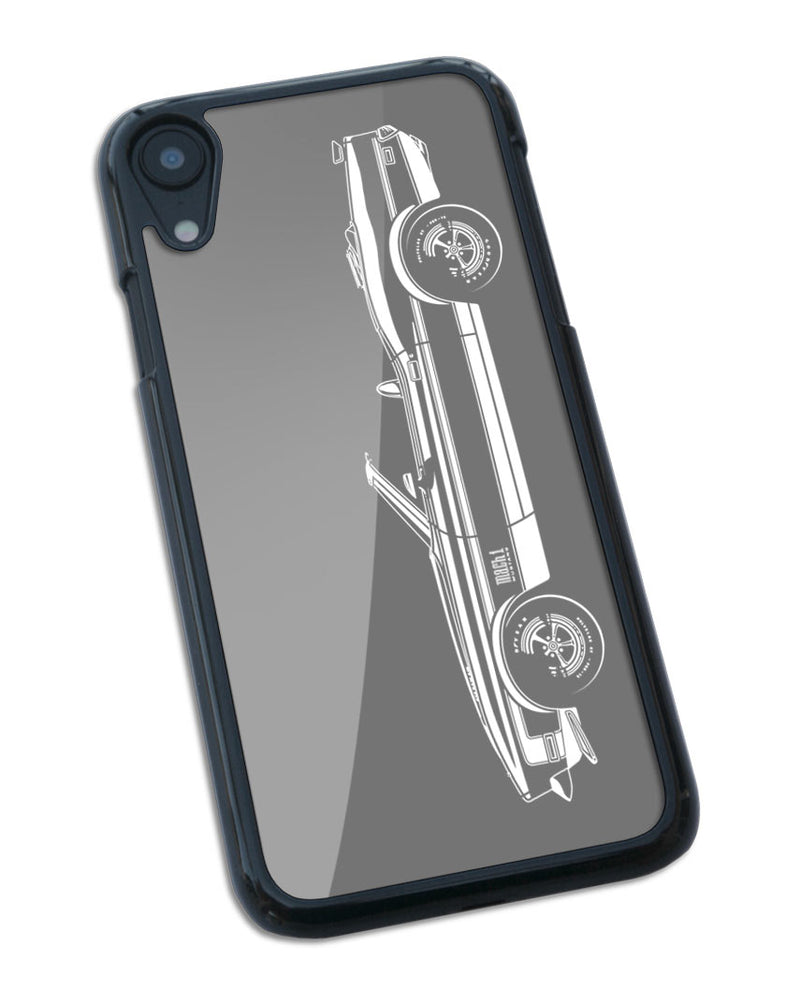 1972 Ford Mustang Mach 1 re-creation Convertible Smartphone Case - Side View