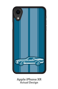 1972 Ford Mustang Mach 1 Sportsroof Smartphone Case - Racing Stripes