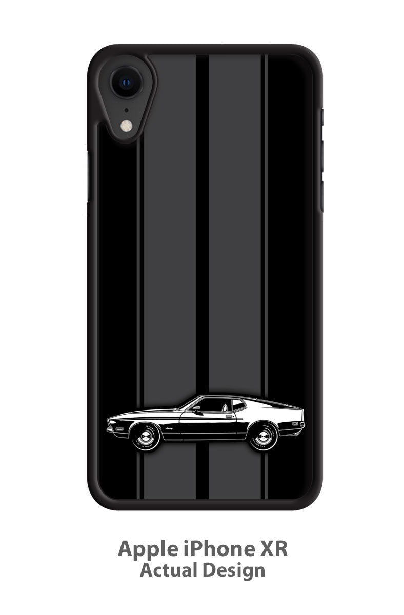 1972 Ford Mustang Sports Sportsroof Smartphone Case - Racing Stripes
