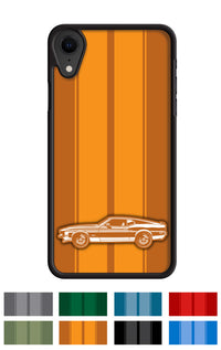 1972 Ford Mustang Sports with Stripes Sportsroof Smartphone Case - Racing Stripes