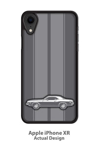 1973 Dodge Challenger Base Coupe Smartphone Case - Racing Stripes