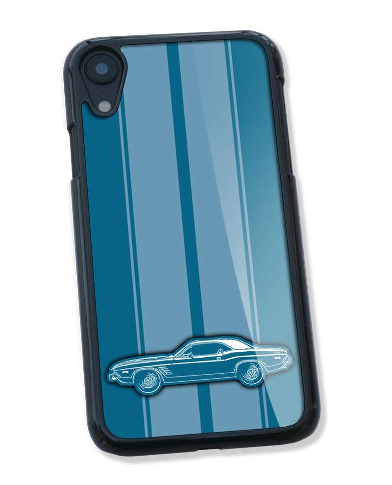 1973 Dodge Challenger Rallye Coupe Smartphone Case - Racing Stripes