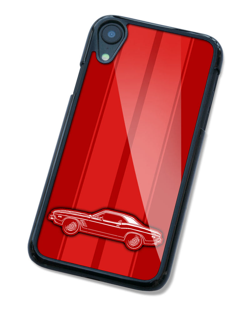 1973 Dodge Challenger Rallye Hardtop Smartphone Case - Racing Stripes