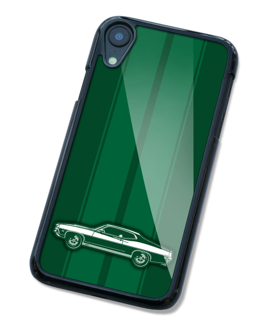 1973 Ford Gran Torino Sport Sportsroof Smartphone Case - Racing Stripes