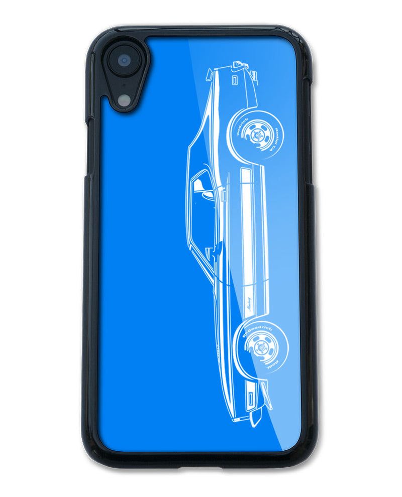 1973 Ford Mustang Sports with Stripes Coupe Smartphone Case - Side View