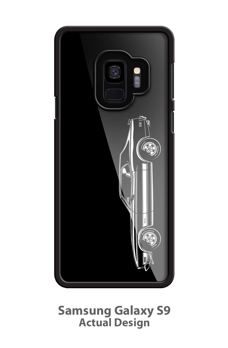 1973 Ford Mustang Sports with Stripes Coupe Smartphone Case - Side View