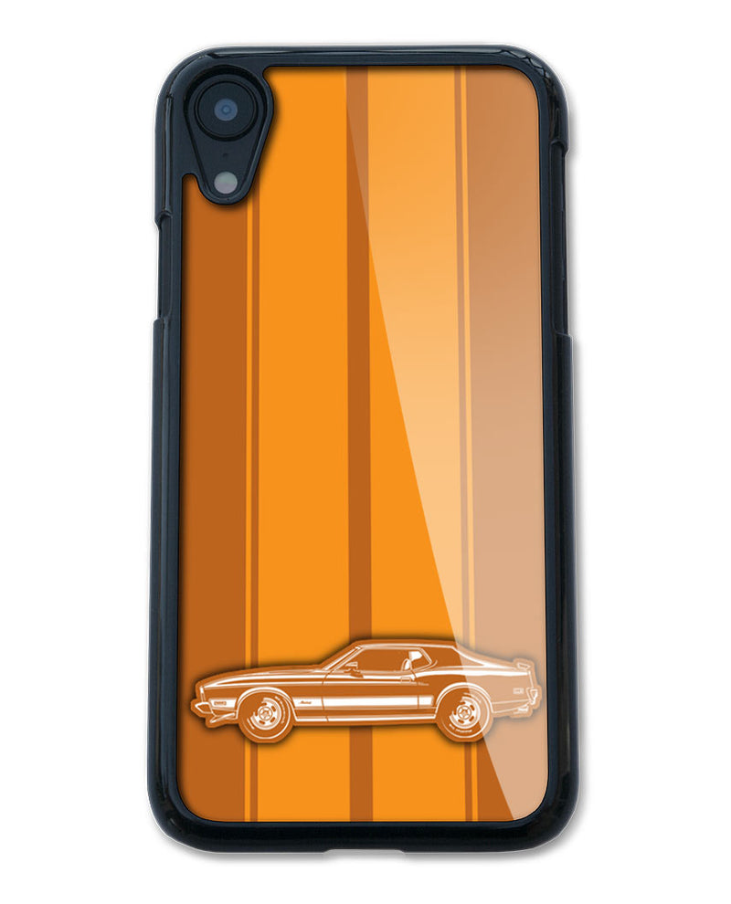 1973 Ford Mustang Sports with Stripes Coupe Smartphone Case - Racing Stripes