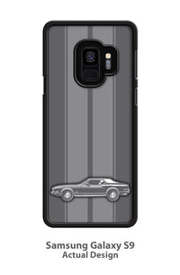 1973 Ford Mustang Grande Hardtop Smartphone Case - Racing Stripes