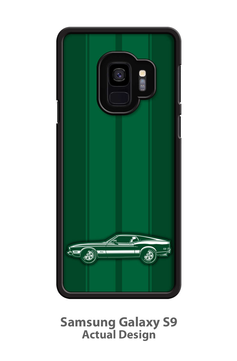 1973 Ford Mustang Sports with Stripes Sportsroof Smartphone Case - Racing Stripes