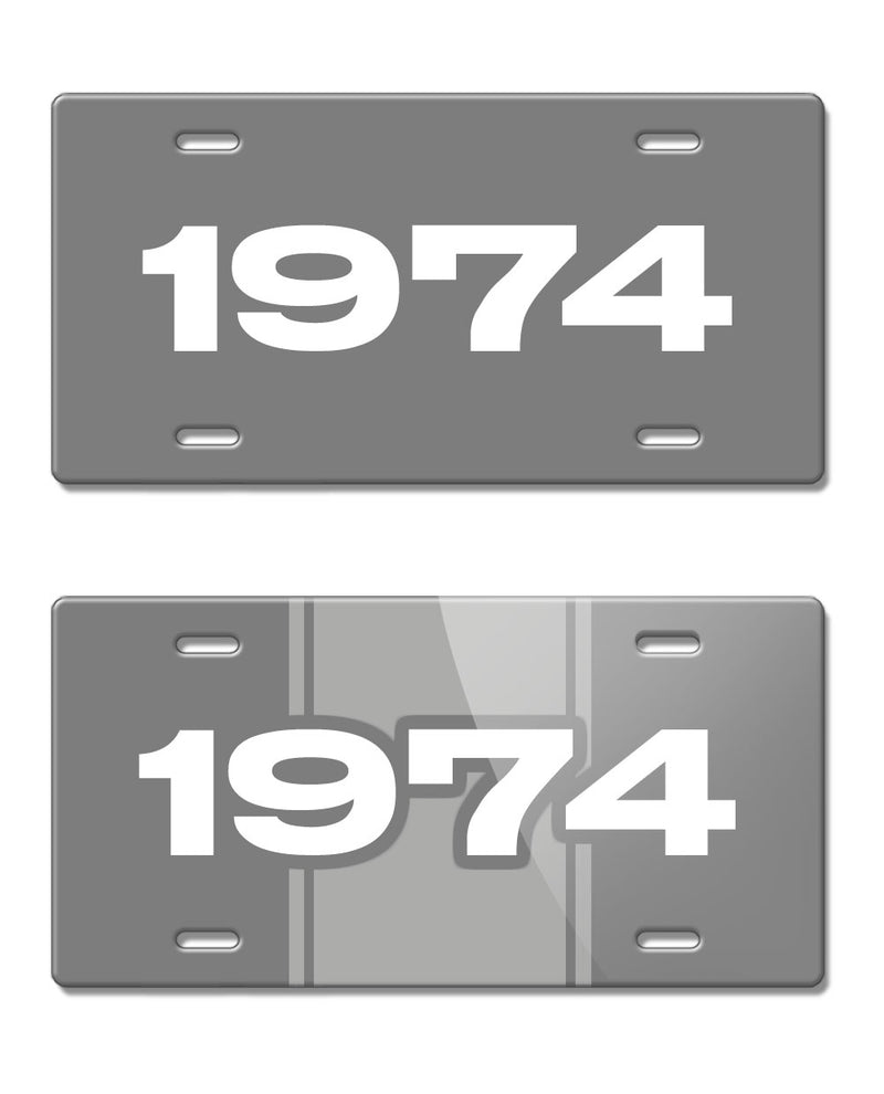 1974 Customizable - License Plate