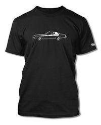 1975 Ford Gran Torino Sport Hardtop Starsky & Hutch T-Shirt - Men - Side View