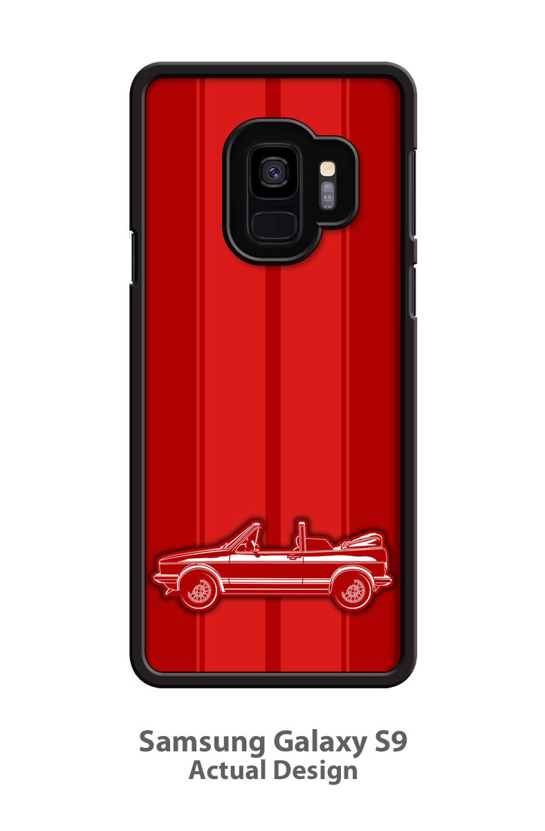 Volkswagen Golf Rabbit Cabriolet Convertible Smartphone Case - Racing Stripes
