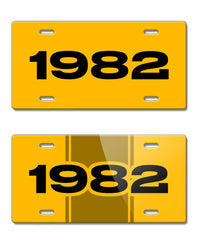 1982 Customizable - License Plate