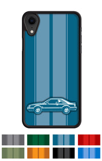 1983 Ford Mustang GT Hatchback Smartphone Case - Racing Stripes