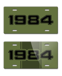 1984 Customizable - License Plate