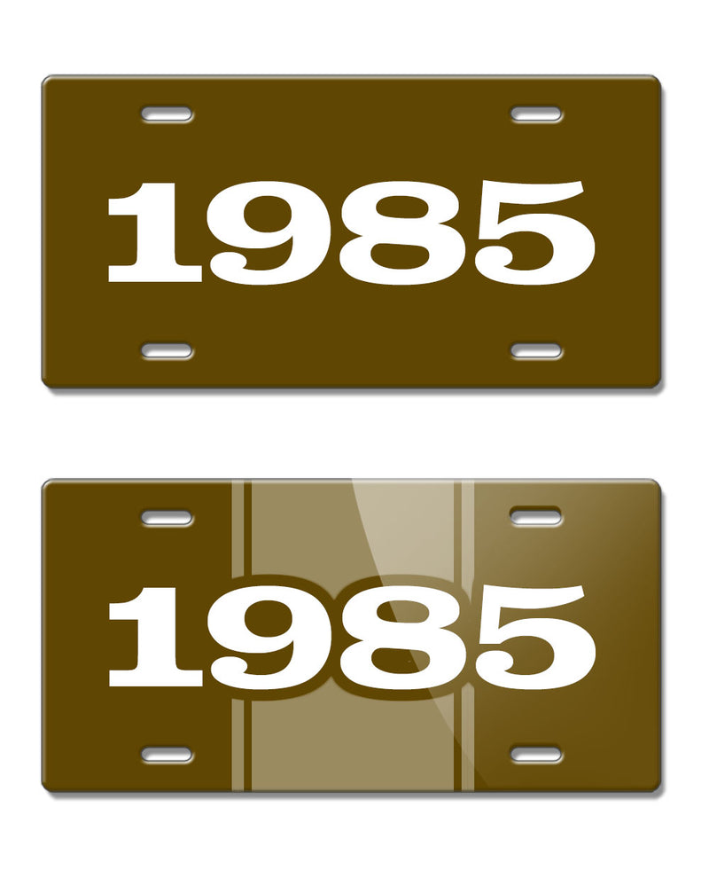 1985 Customizable - License Plate