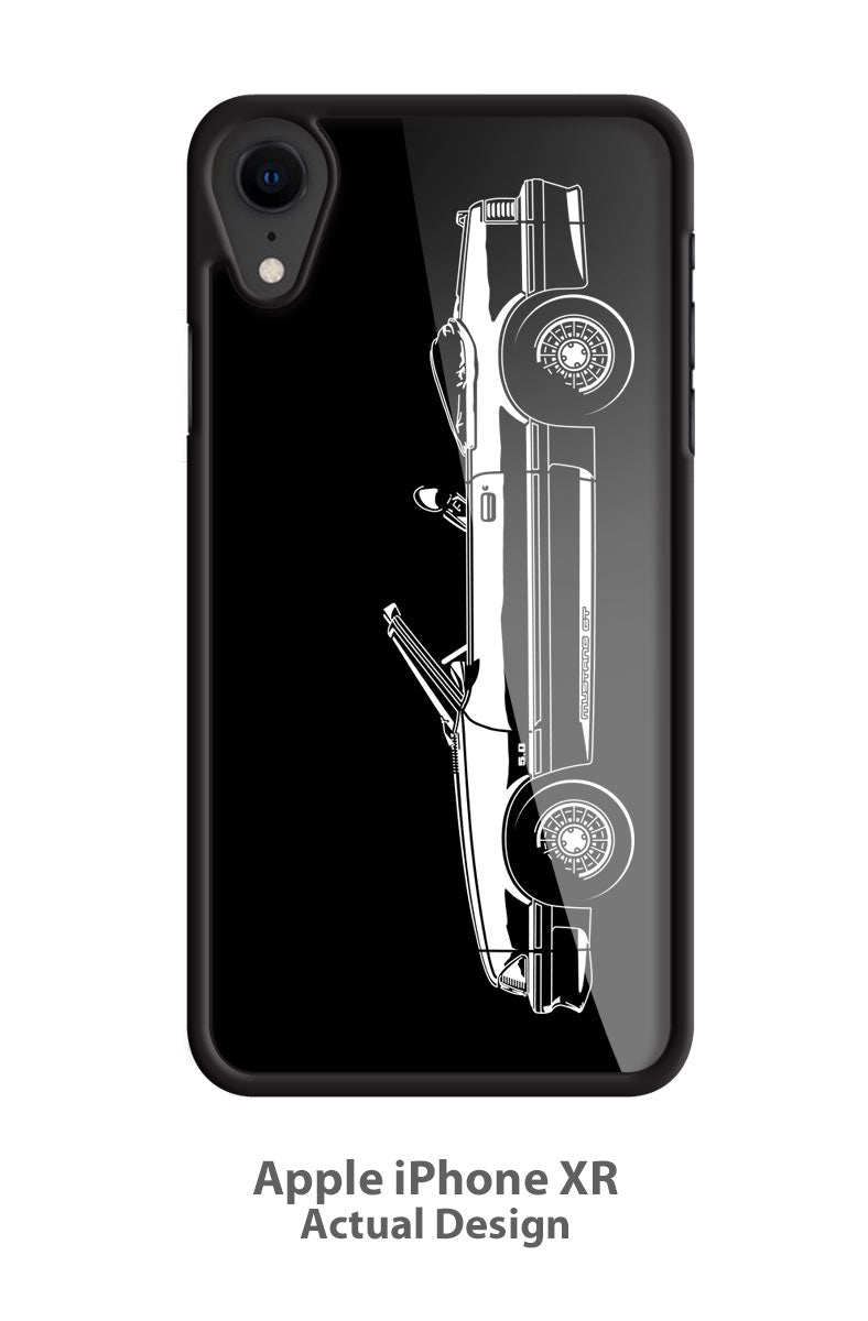 1987 Ford Mustang GT Convertible Smartphone Case - Side View
