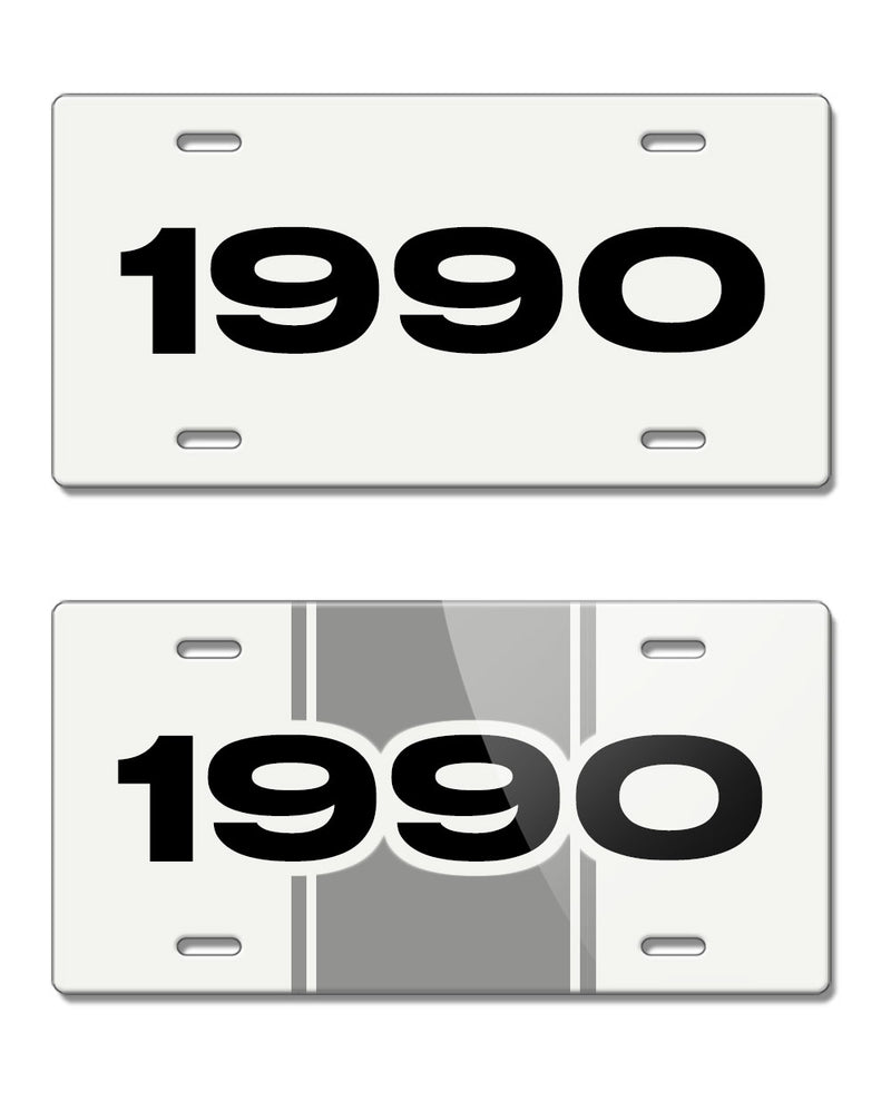 1990 Customizable - License Plate