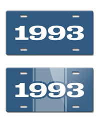 1993 Customizable - License Plate