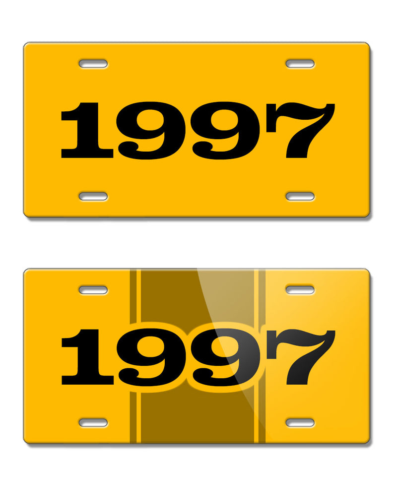 1997 Customizable - License Plate