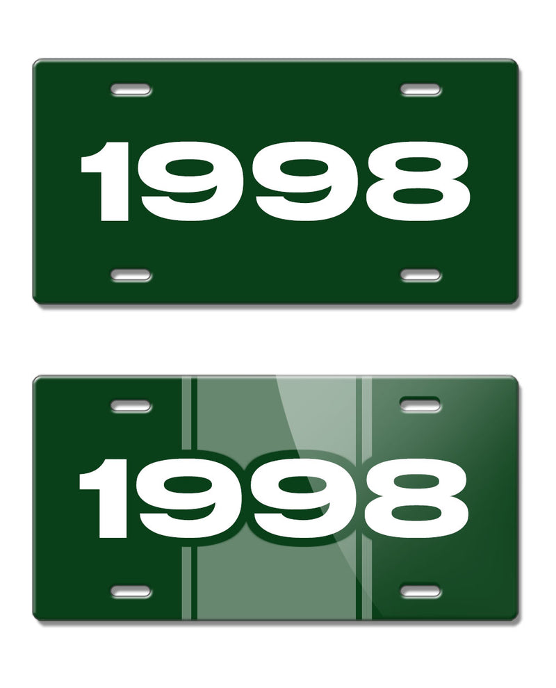 1998 Customizable - License Plate