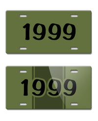 1999 Customizable - License Plate