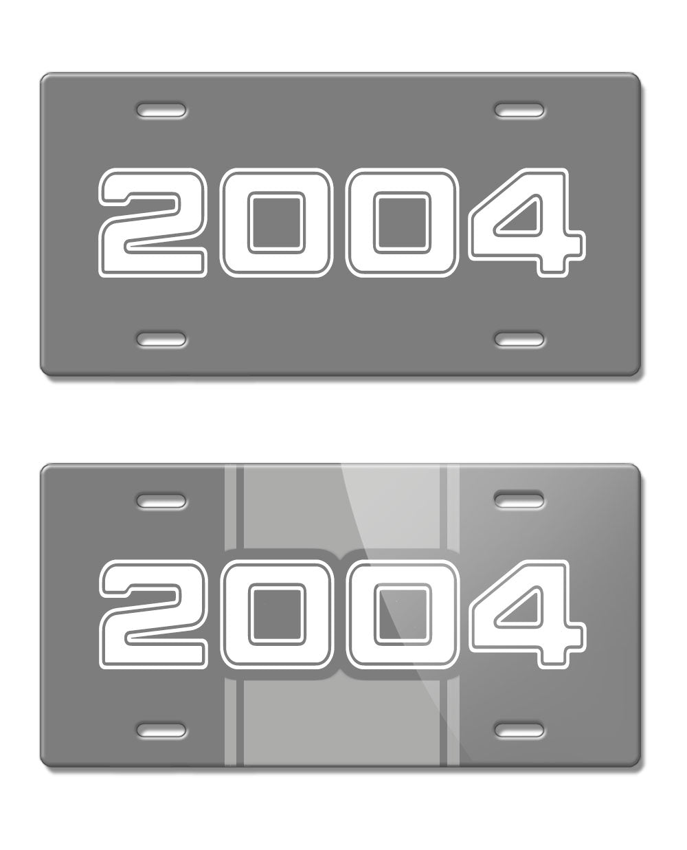 2004 Customizable - License Plate