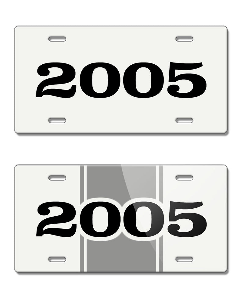 2005 Customizable - License Plate