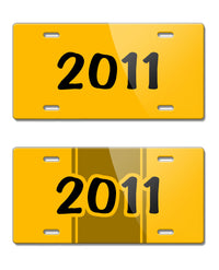 2011 Customizable - License Plate