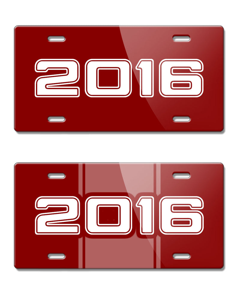 2016 Customizable - License Plate